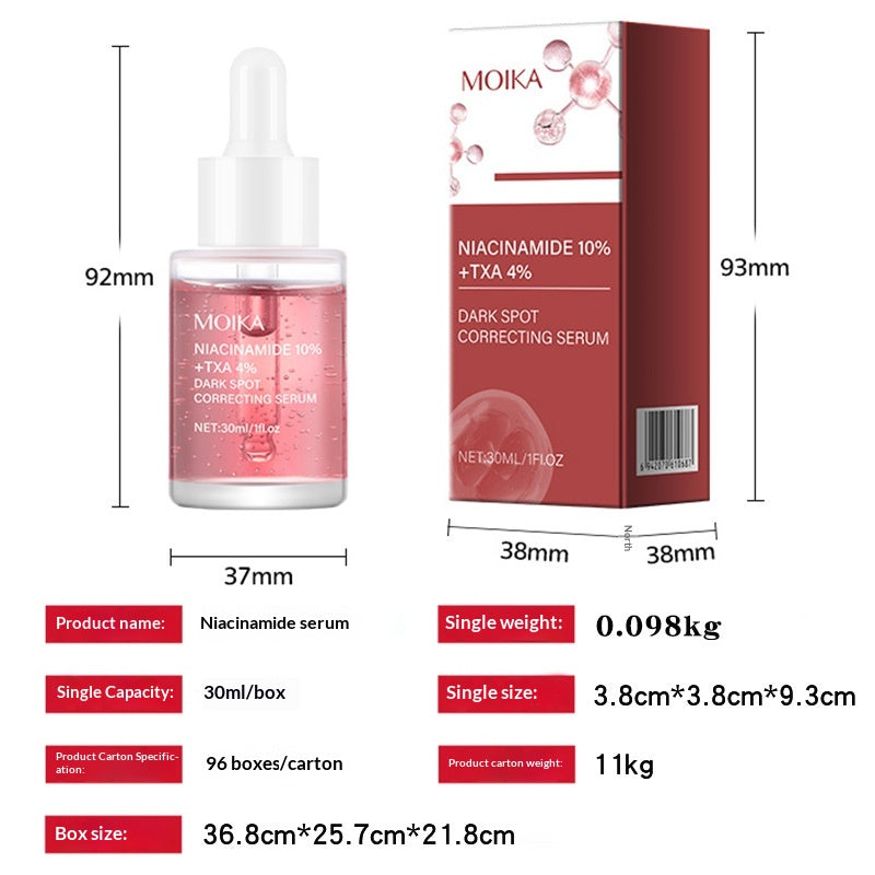 Full English Version Of Niacinamide Essence. Hyaluronic Acid Stock Solution Foreign Trade Cross-border Skin Care Products Export Amazon Wholesale
