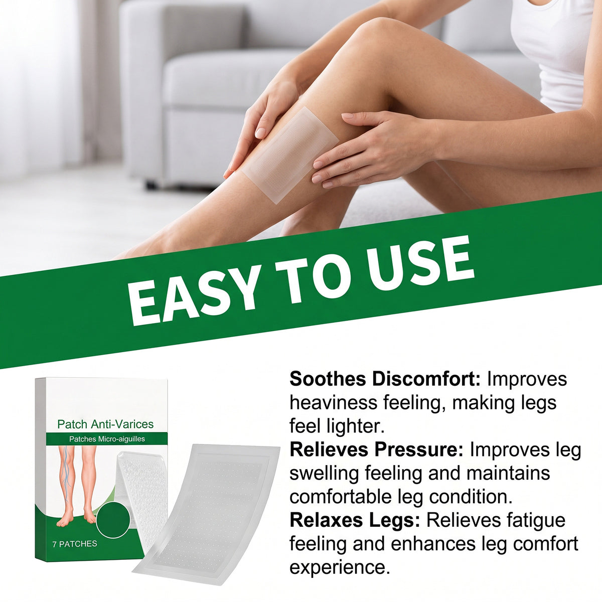 Leg-soothing Patches