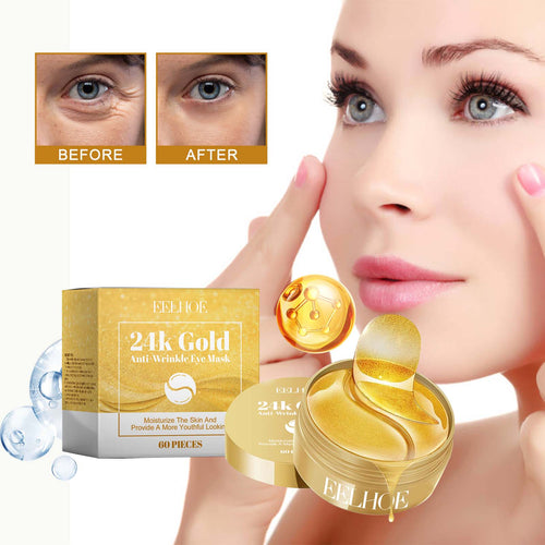 24K Golden Eye Mask 60pcs 1 Box