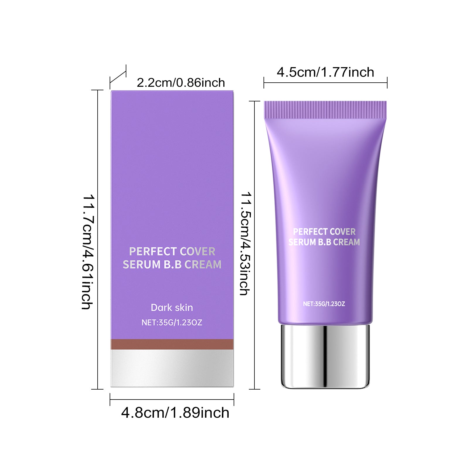 Moisturizing E Ssence BB Cream -dark Skin- 35g 1 Box