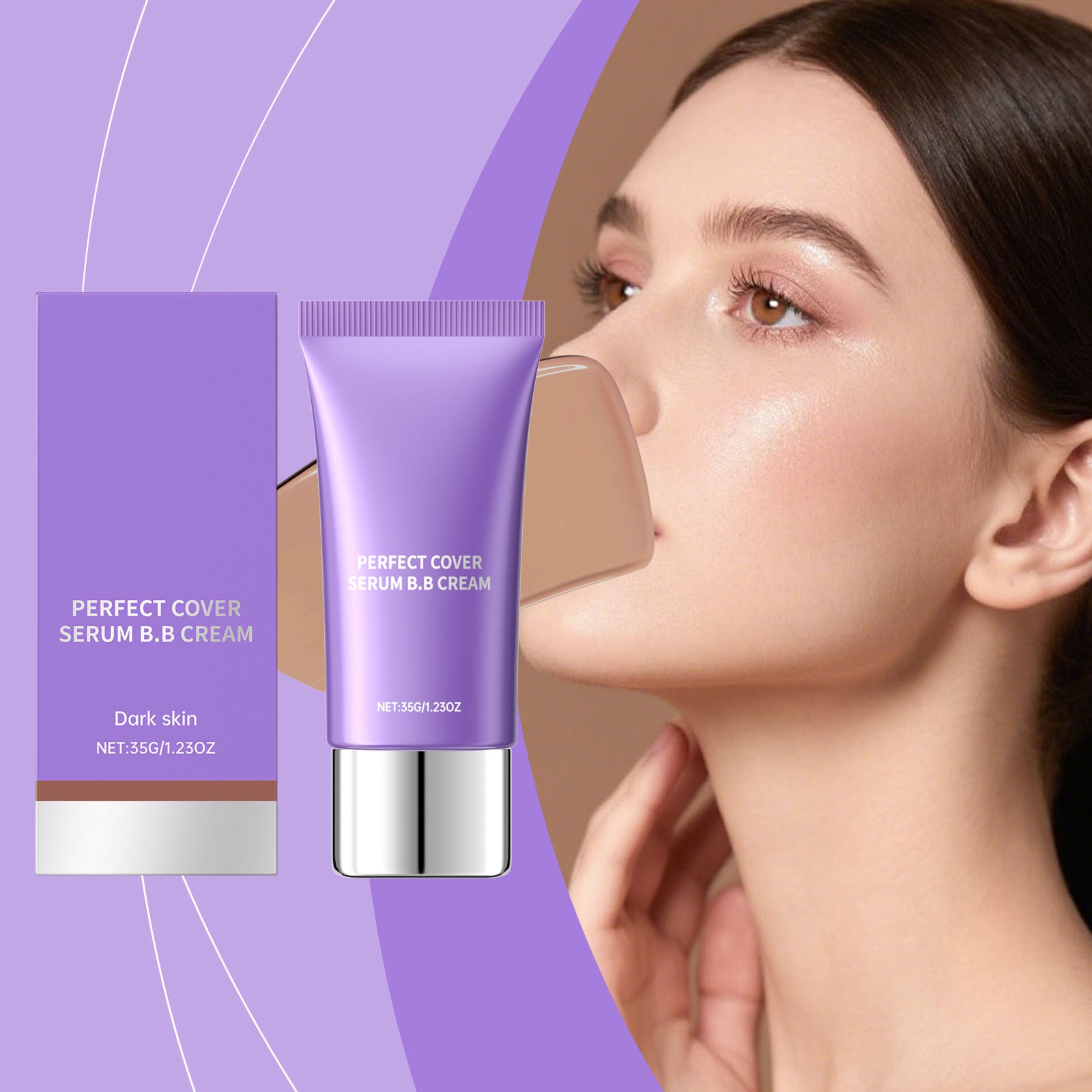 Moisturizing E Ssence BB Cream -dark Skin- 35g 1 Box