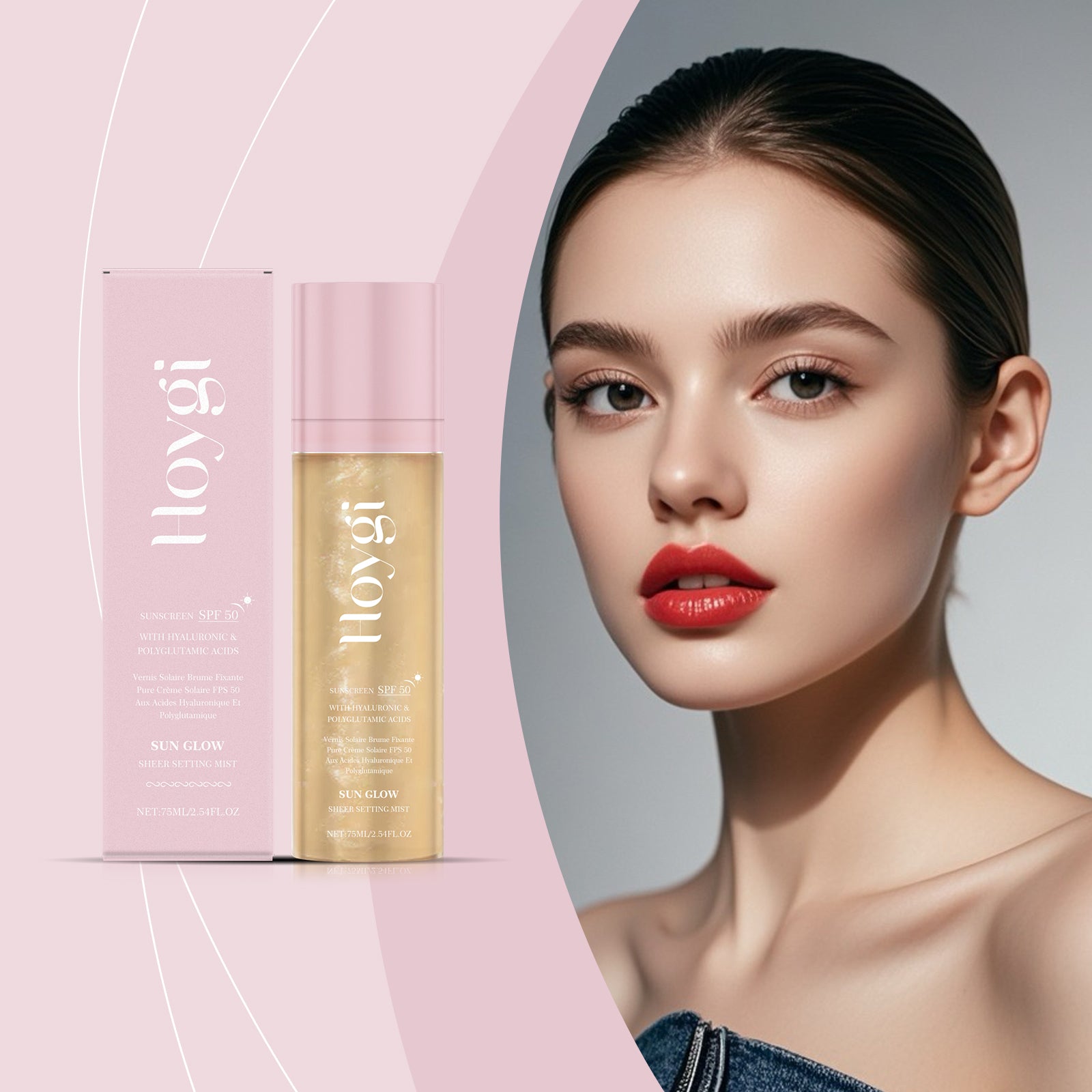 Set Up Moisturizing Sunscreen Spray 75ml 1 Box