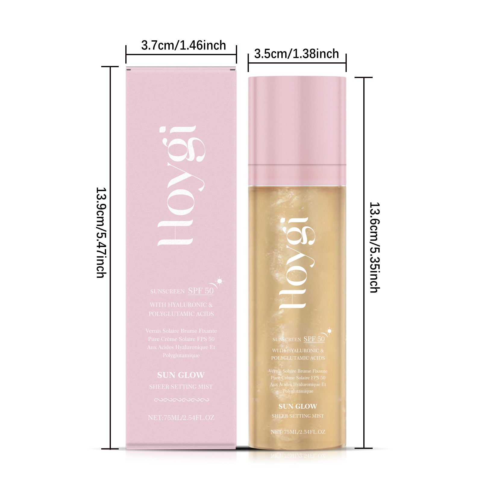 Set Up Moisturizing Sunscreen Spray 75ml 1 Box