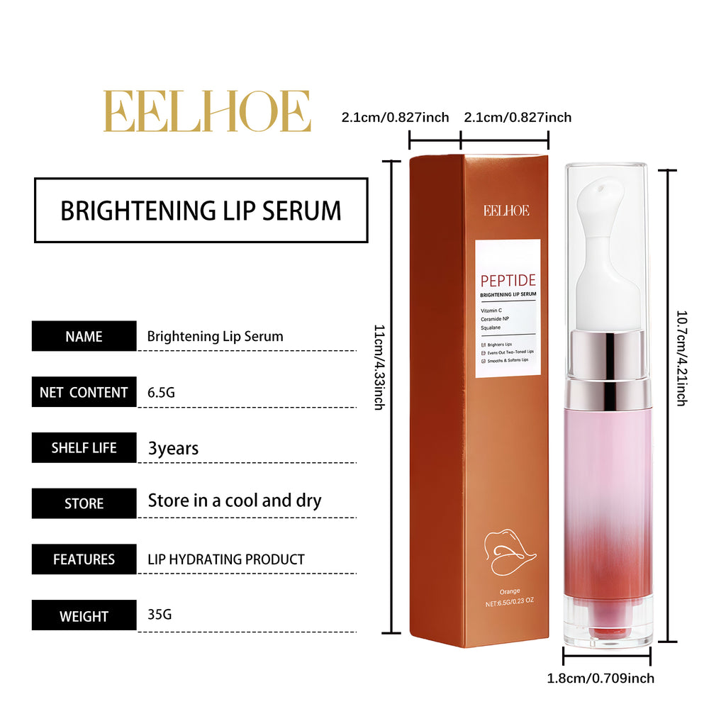 Skin Brightening Moisturizing Lip E Ssence  Orange  6.5g 1 Box