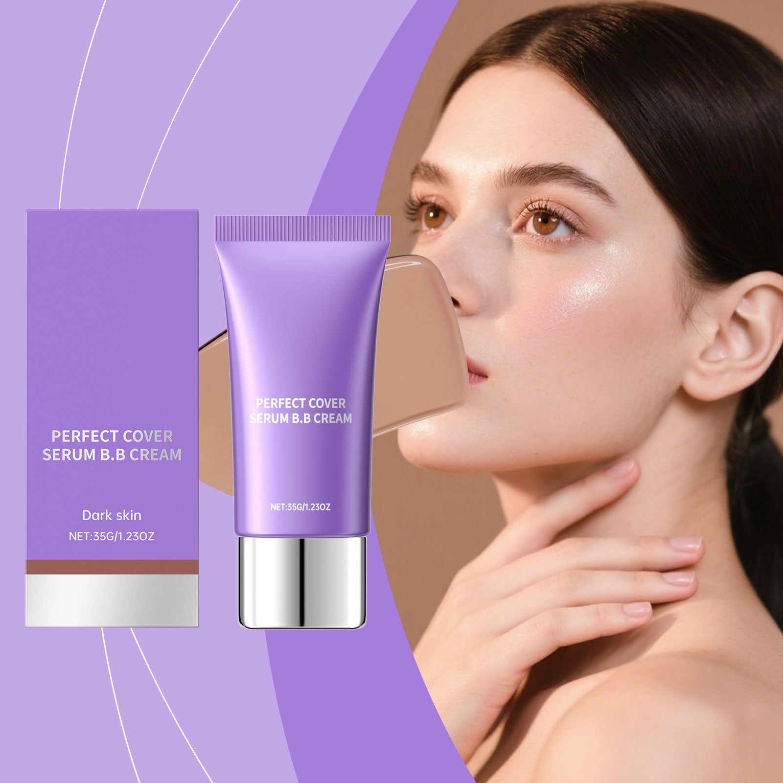 Moisturizing E Ssence BB Cream -dark Skin- 35g 1 Box
